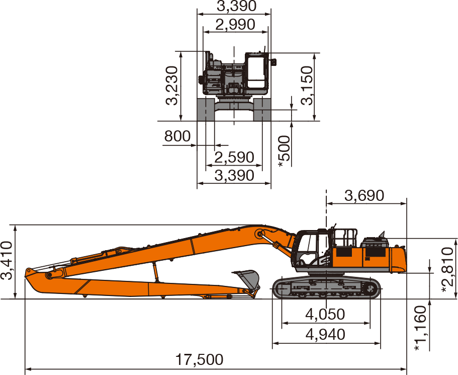 ZX330LC-6 | スーパーロングシリーズ | 採石 ｜業種から探す ｜ 商品情報