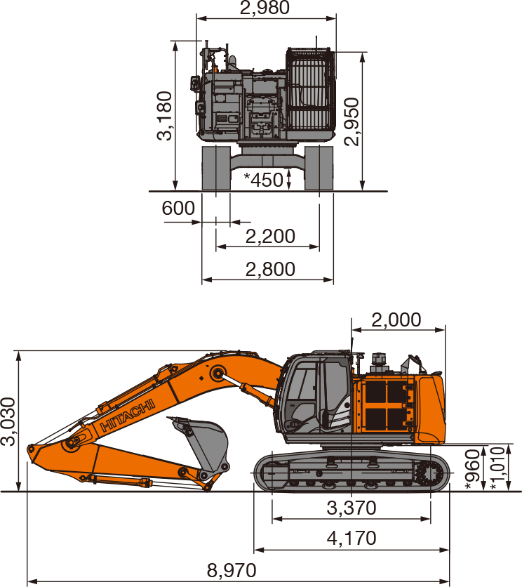 ZX225USR(LC)-6 | 防塵仕様機 | 港湾荷役 ｜業種から探す ｜ 商品情報