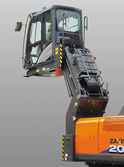 日立建機 ZAXIS 200-6 Hybrid 回転フォークセット1/50日立建機 - 模型 