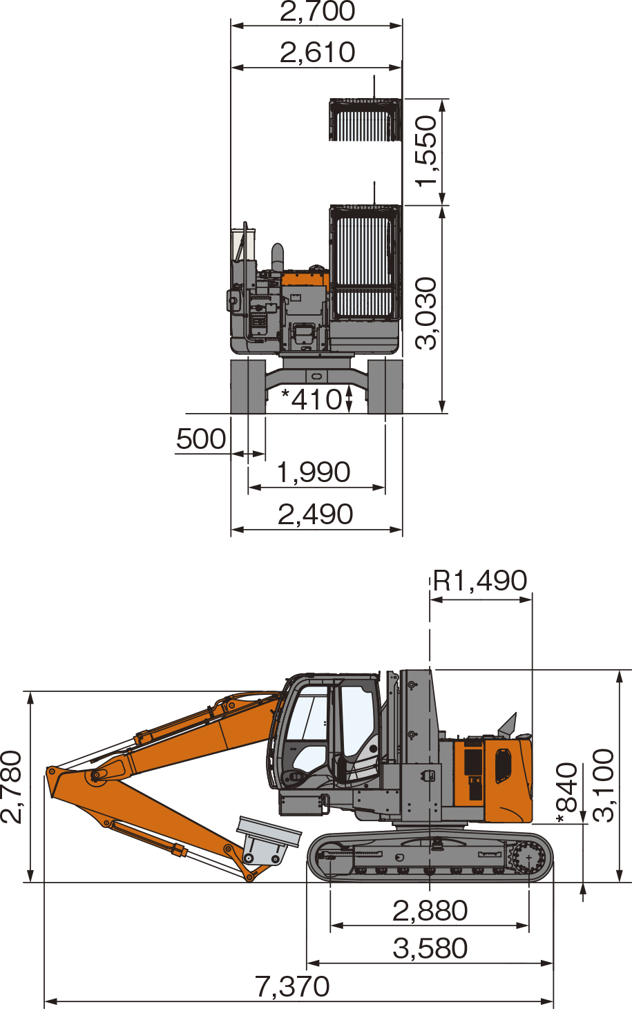 ZX135USMH-5B