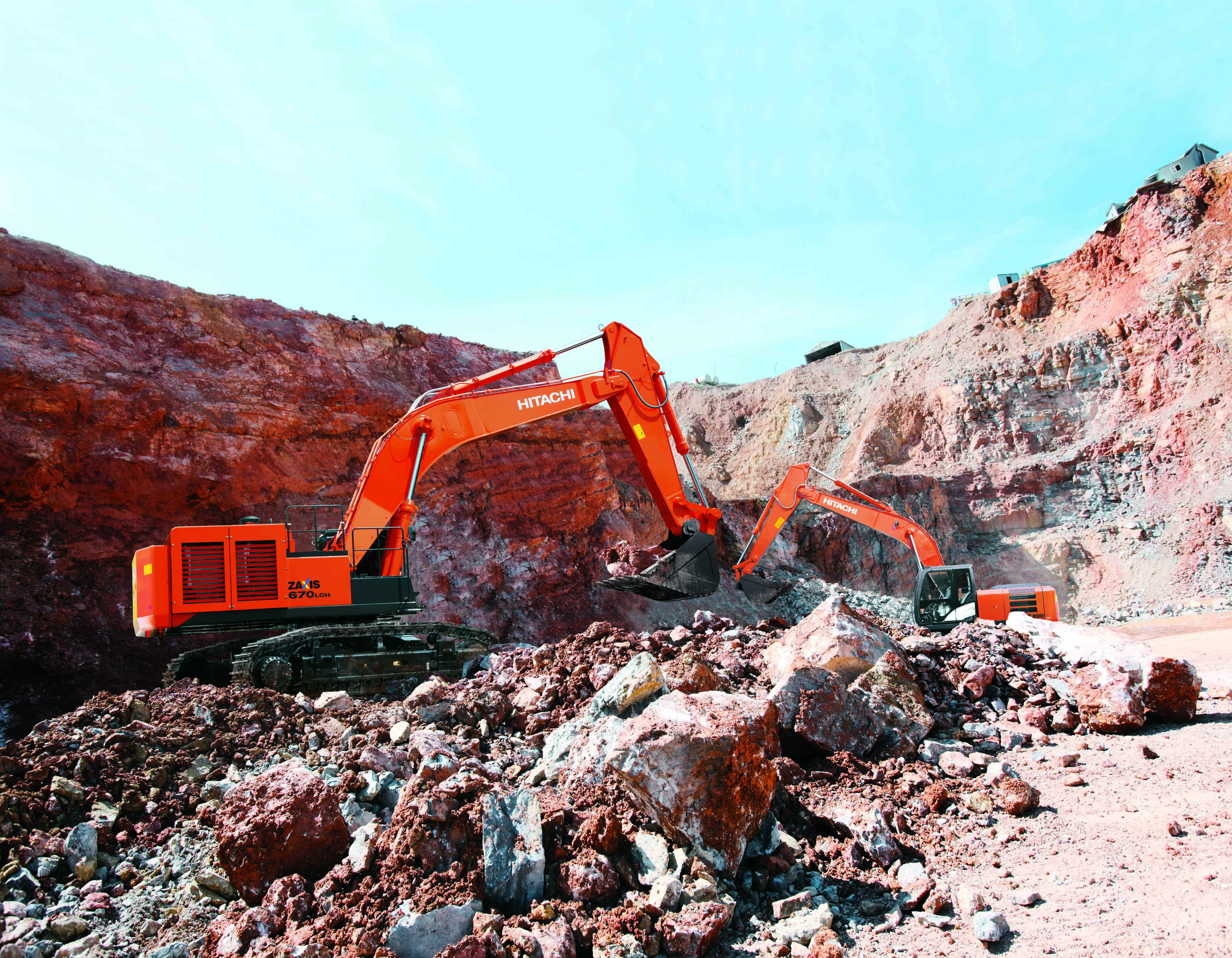 油圧ショベル ZX200X｜SNS｜メディアライブラリー｜日立建機日本