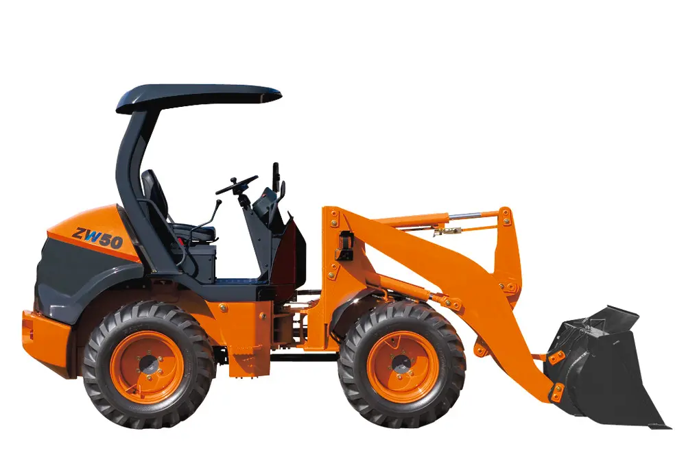 日立建機 ZAXIS170W 立てる ホイール式バックホー 1/50