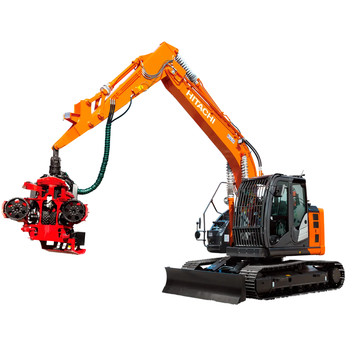 伐倒、造材作業をしたい｜レンタル｜商品情報｜日立建機日本