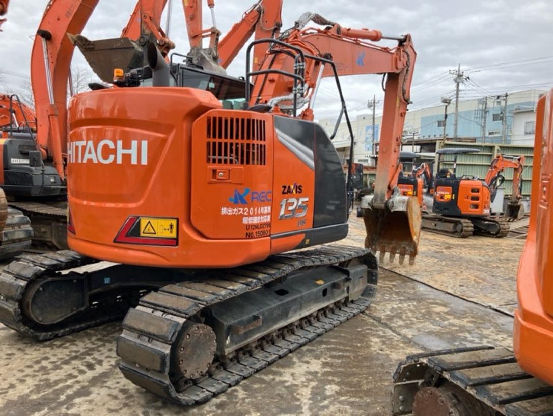 ゆ 油圧ショベル｜ZX135US-7-150801号機｜中古車在庫情報｜商品情報