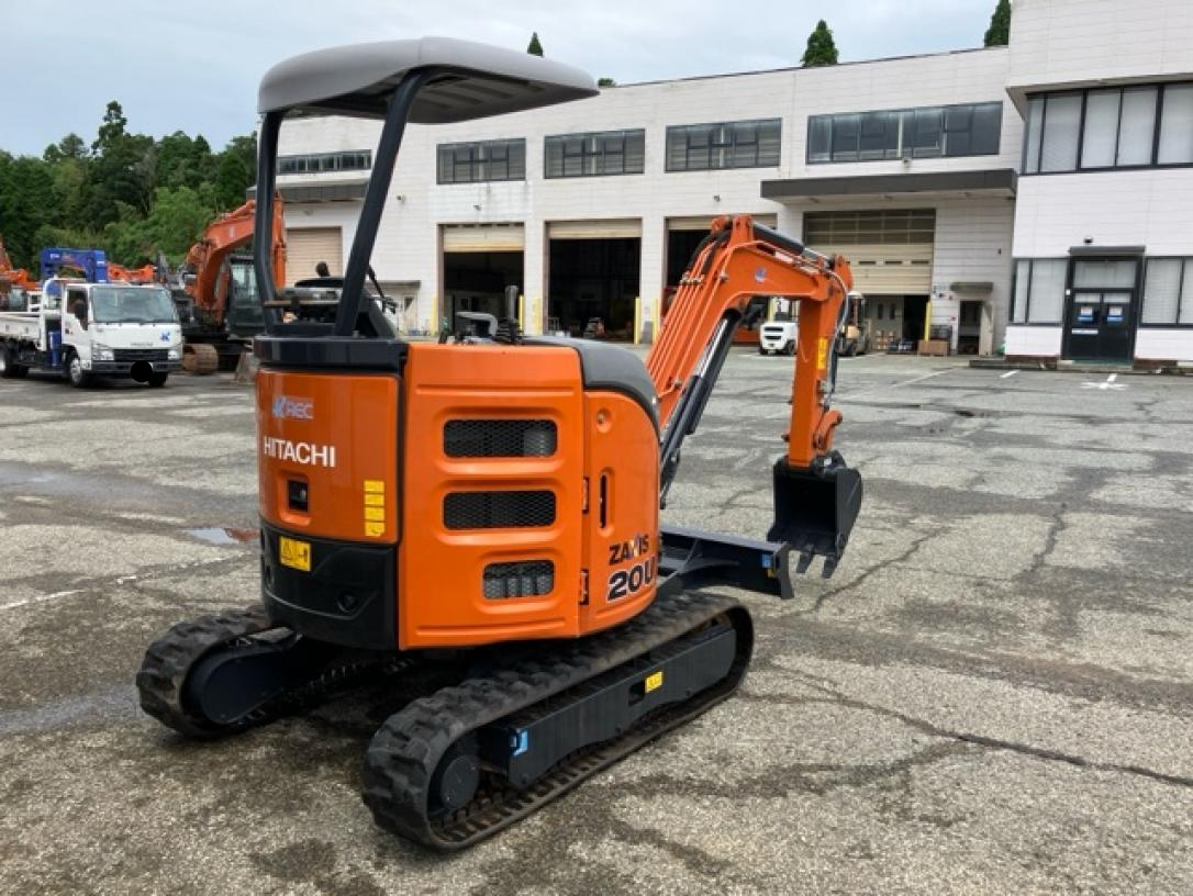 ミニショベル｜ZX20U-5A-22052号機｜中古車在庫情報｜商品情報