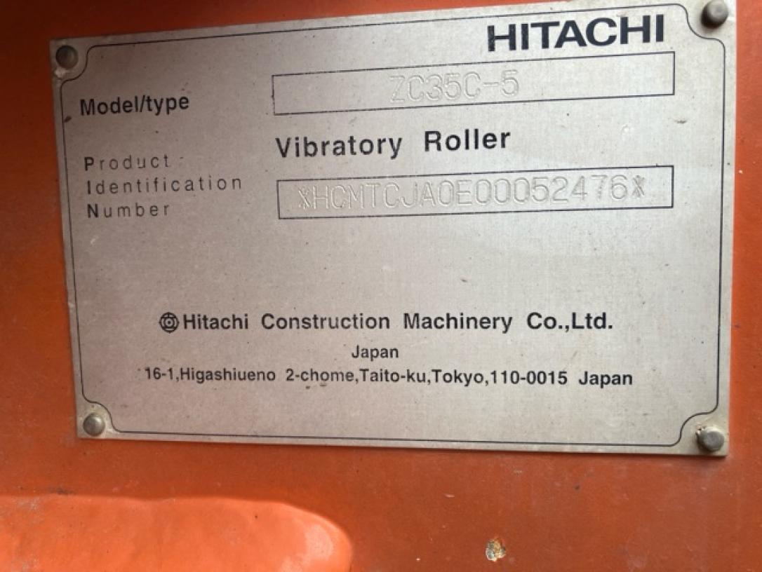 振動ローラ｜ZC35C-5-52476号機｜中古車在庫情報｜商品情報｜日立建機日本